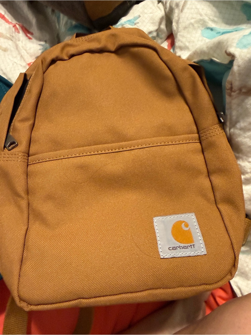 Carhartt Tan Compact Canvas Backpack